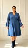 Immagine di PLUS SIZE DRESS WITH LONG LACE SLEEVE